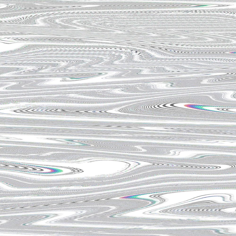 Glitch effect texture digital noise on white background