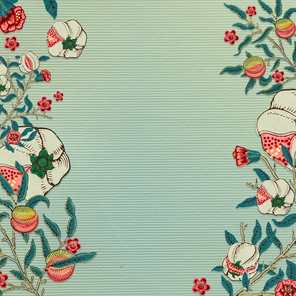 Vintage nature ornament side frame | Free Photo - rawpixel