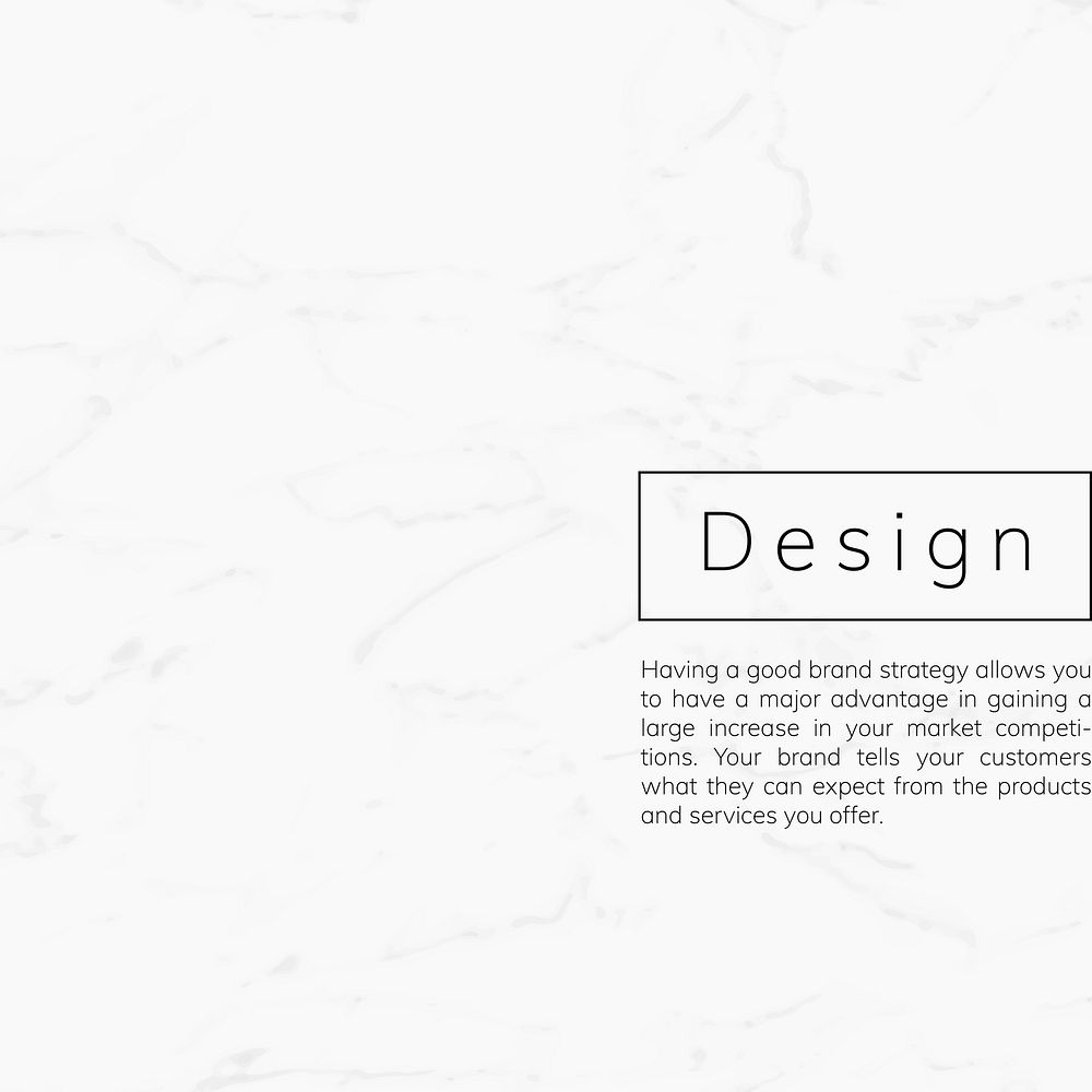 Design in rectangle template vector logo design
