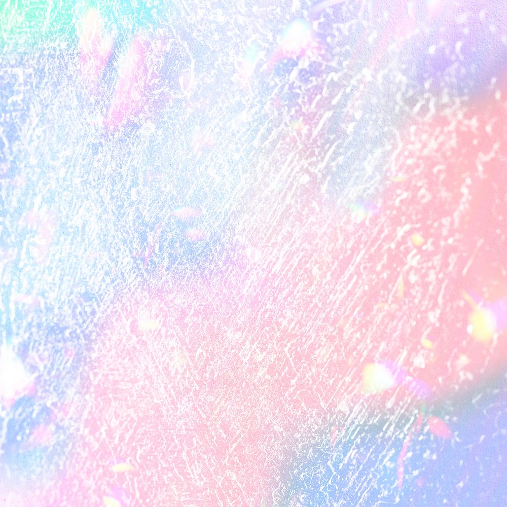 Holographic background ice crystal texture gradient