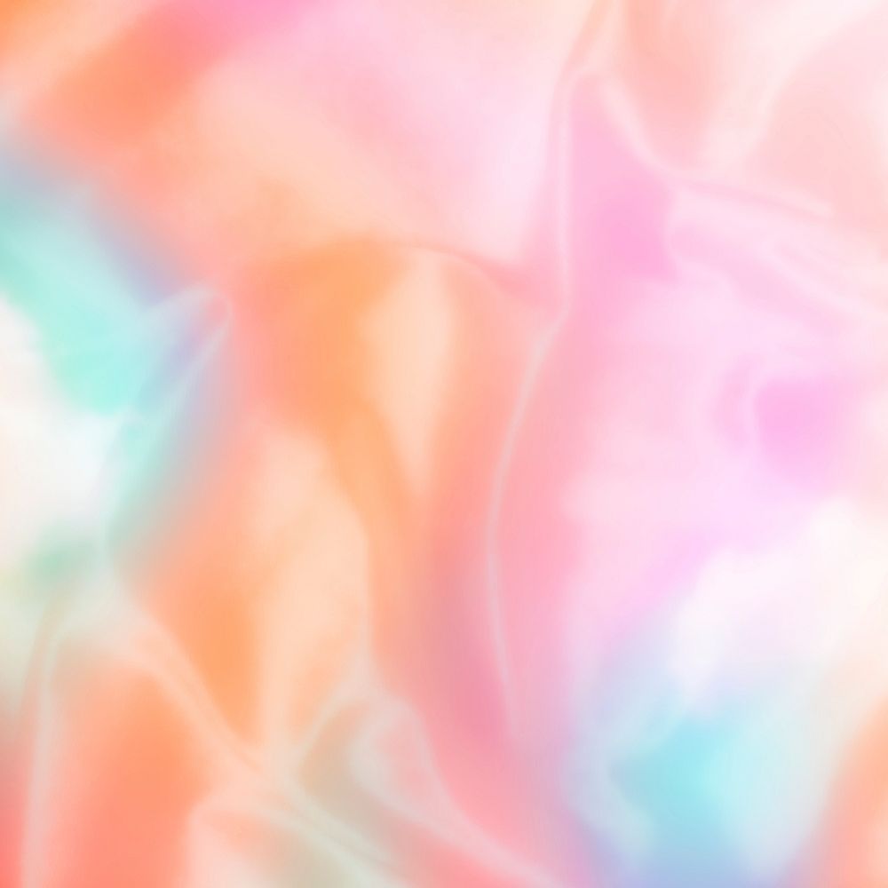 Holographic background crumpled silk texture