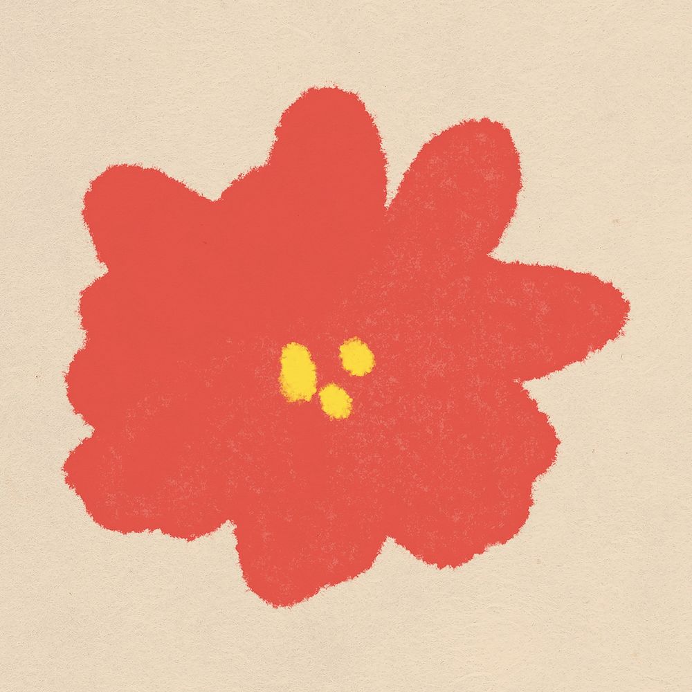 Plum blossom flower botanical illustration