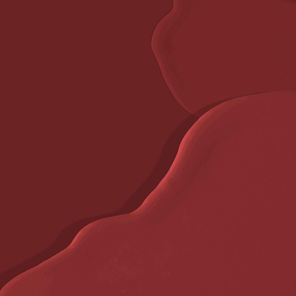Crimson red acrylic texture social media background