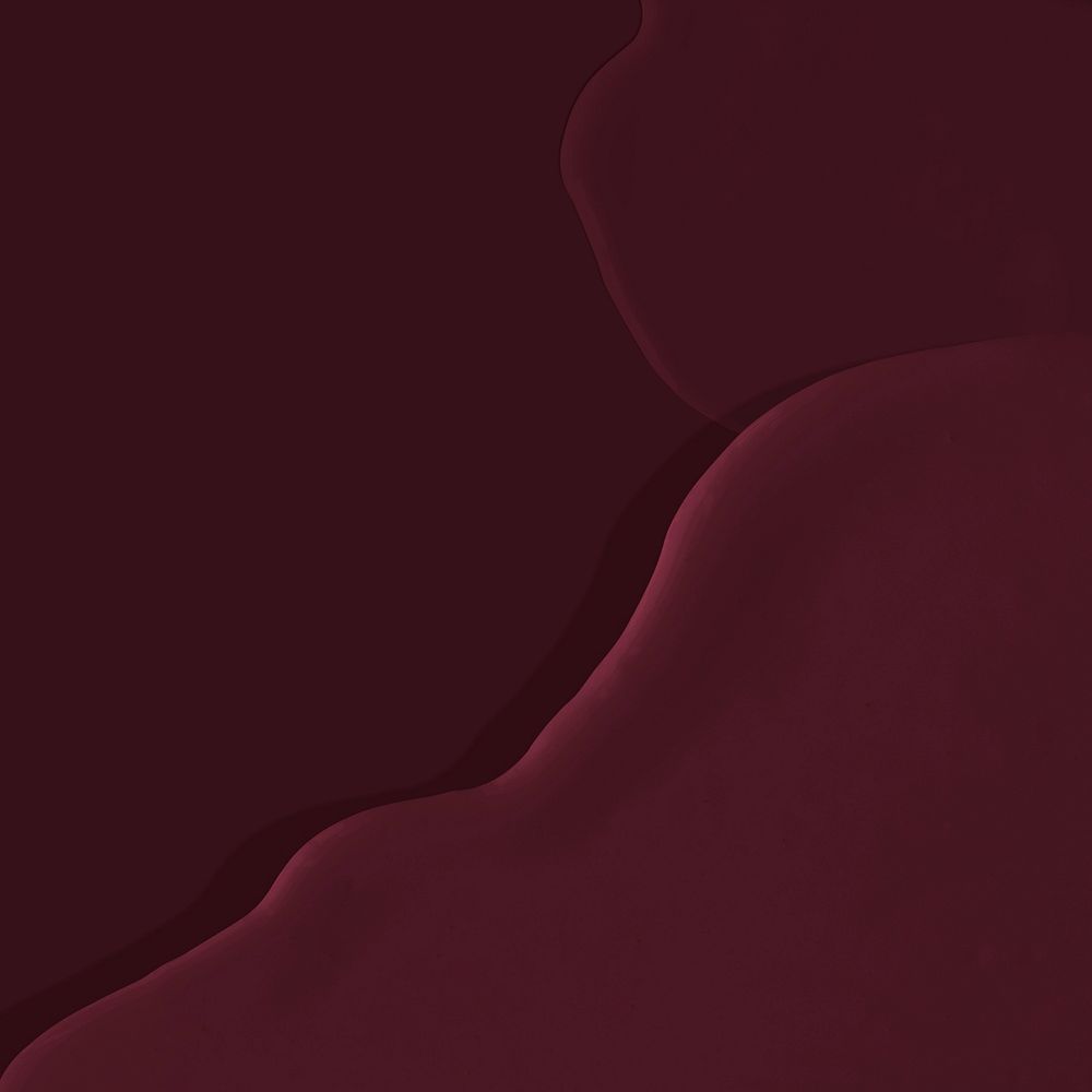 Acrylic paint burgundy red social media background