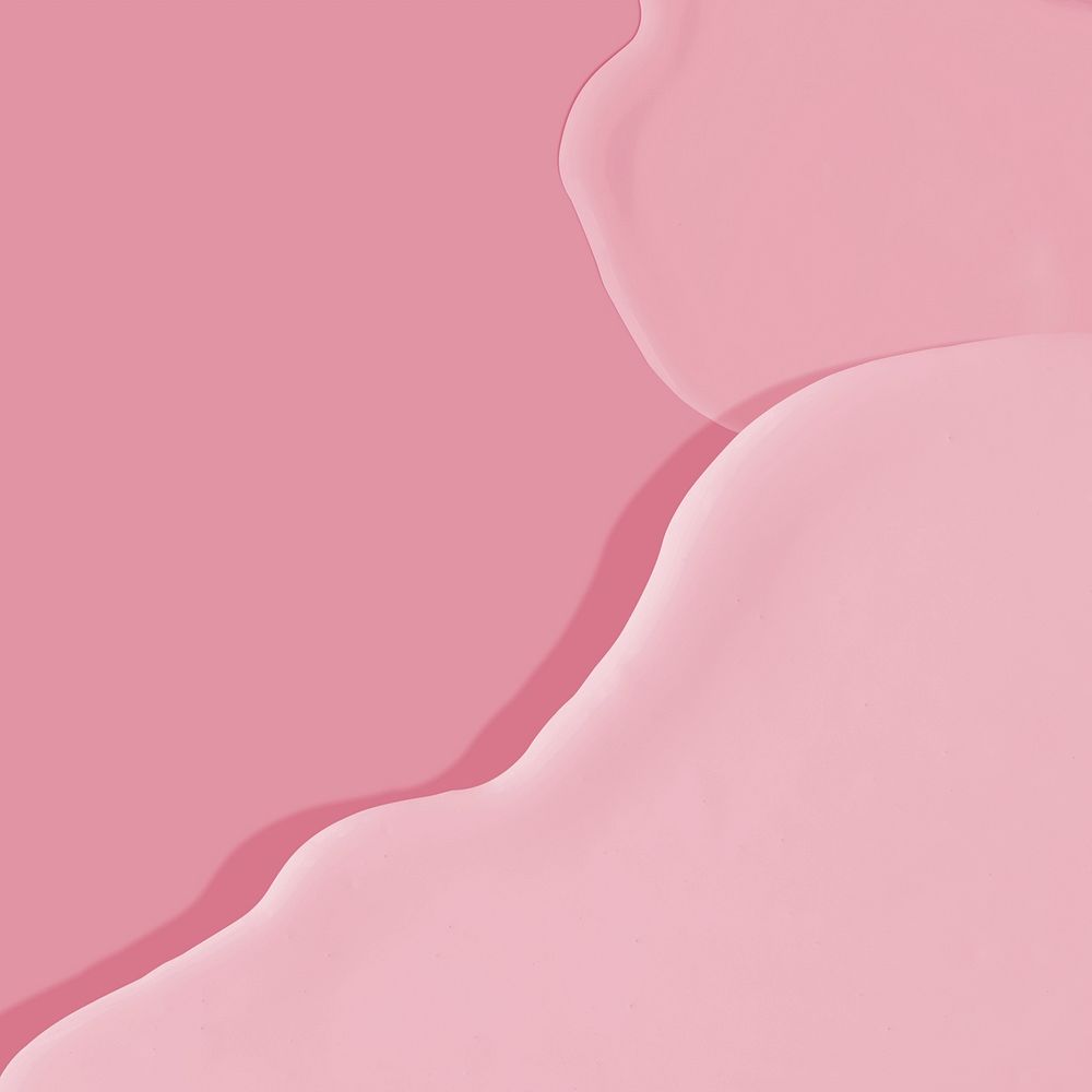 Pink fluid texture social media background