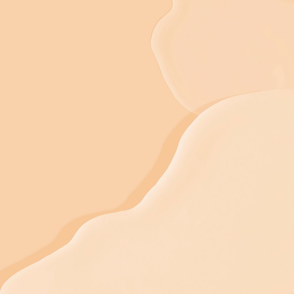 Peach puff beige acrylic texture social media background