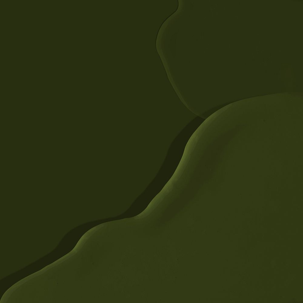 Dark green acrylic texture social media background