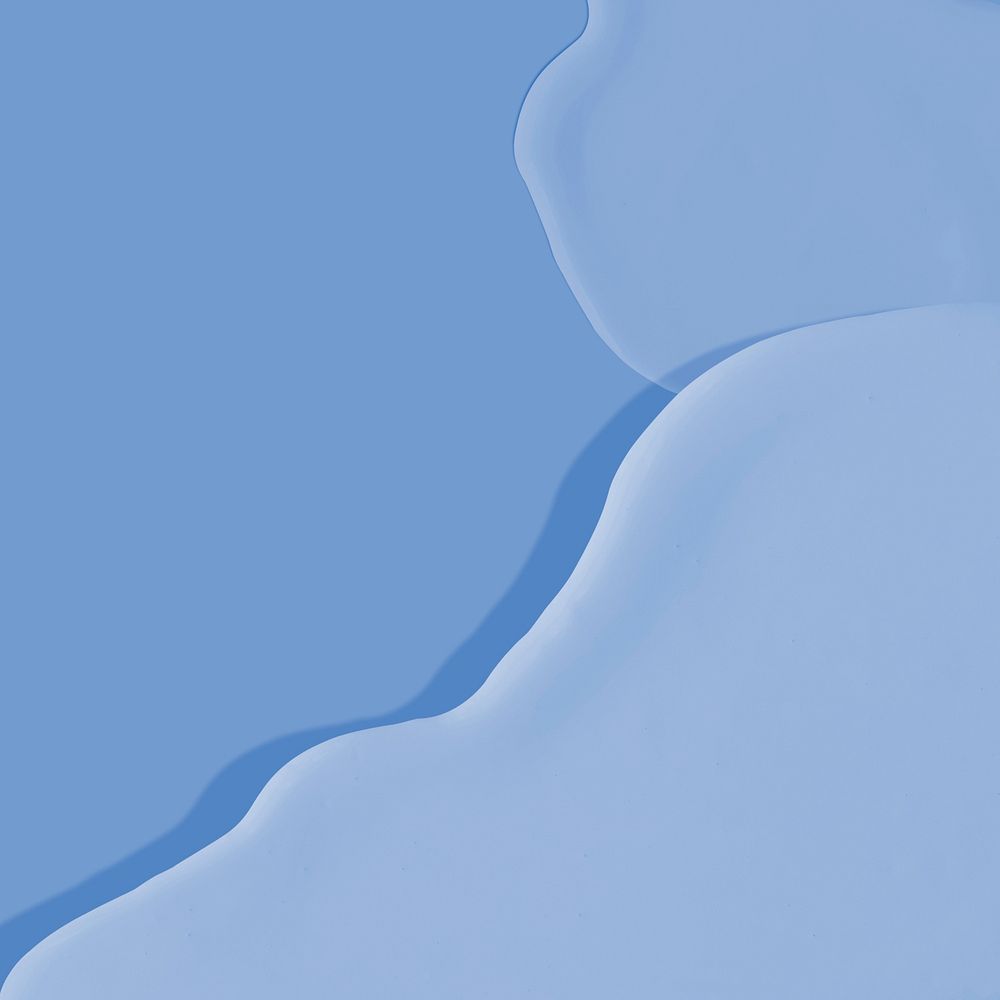 Blue acrylic texture social media background