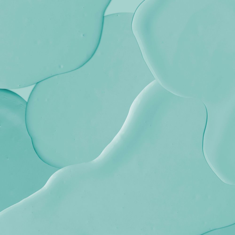 Mint blue acrylic texture copy space