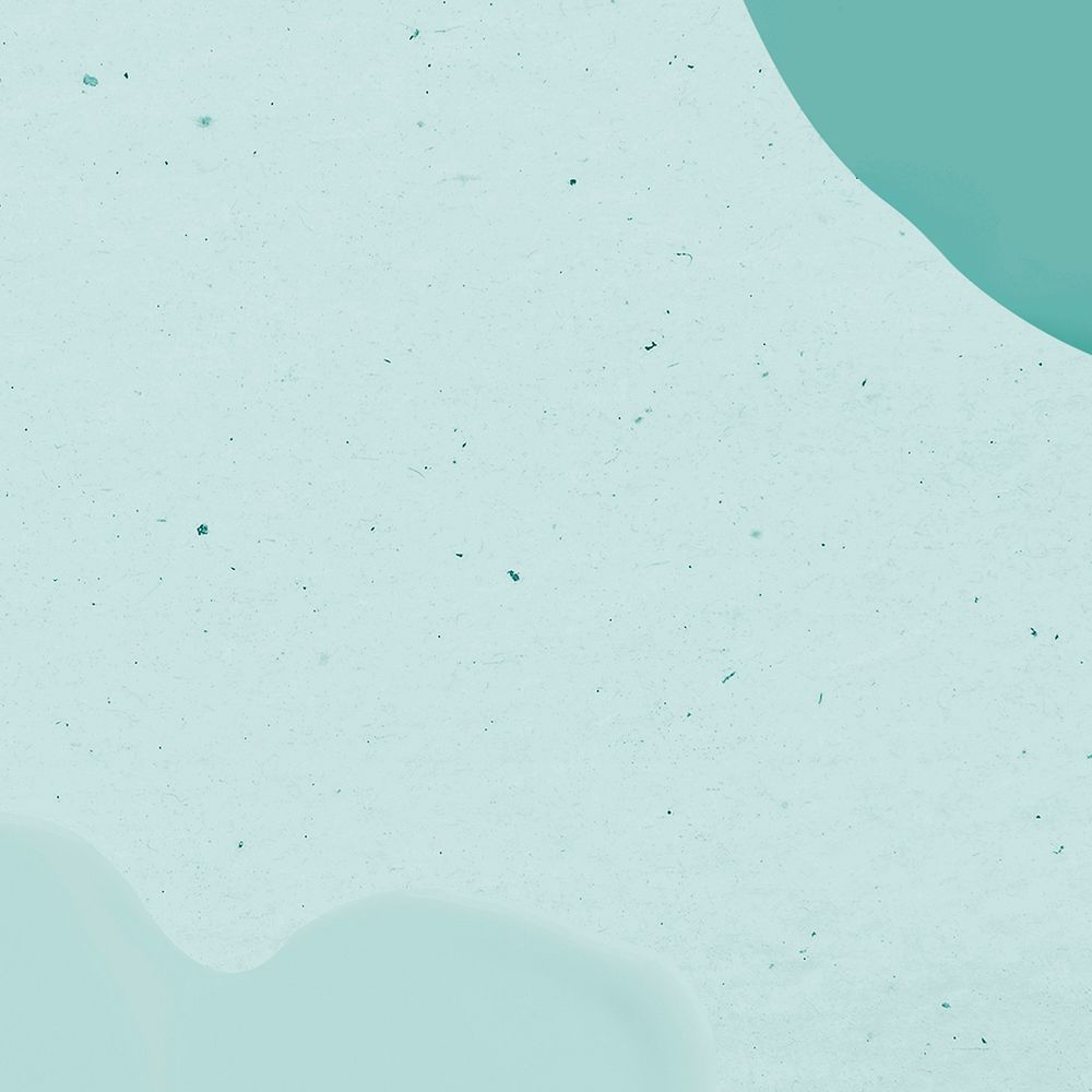 Acrylic texture mint blue design space background