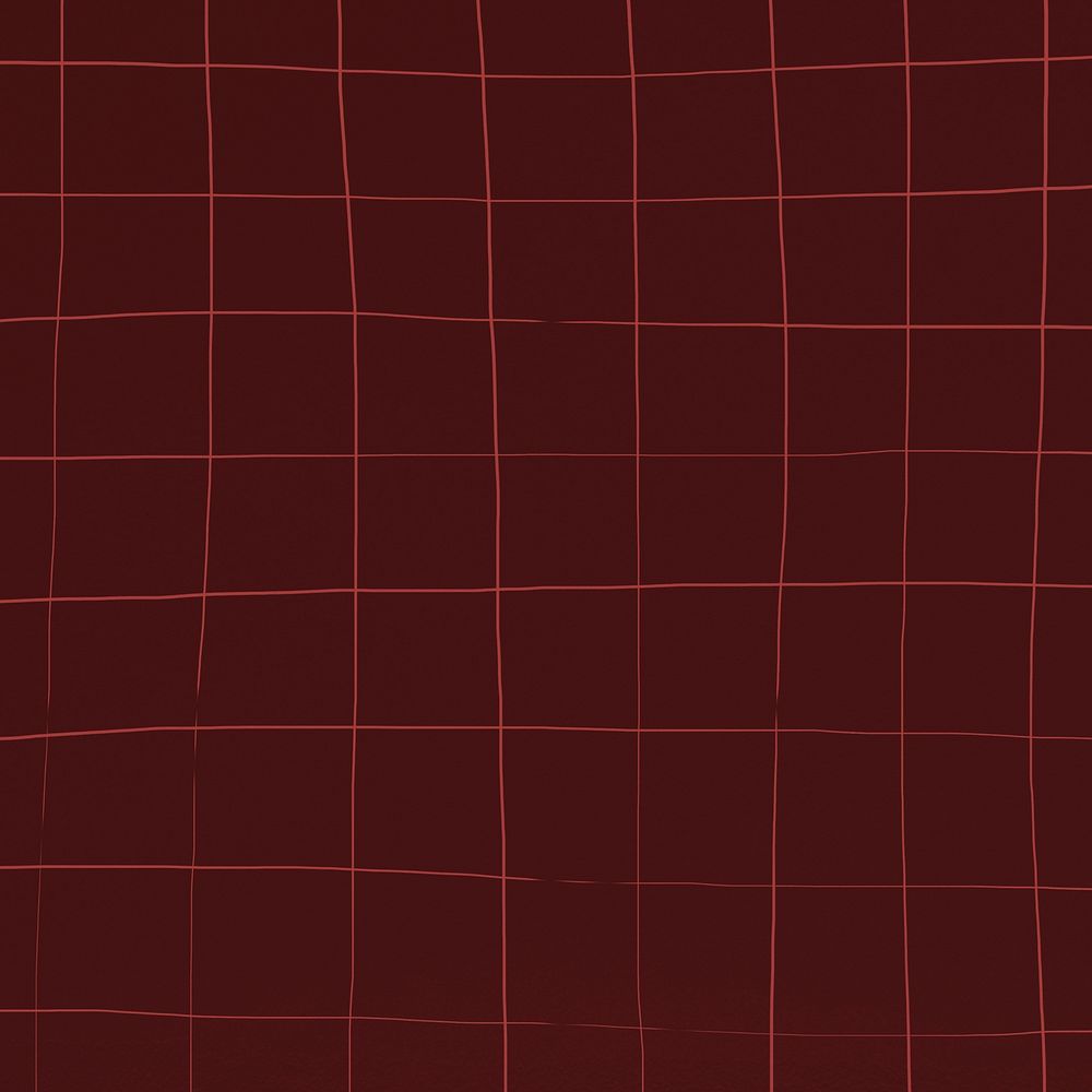 Maroon deformed square tile texture background illustration