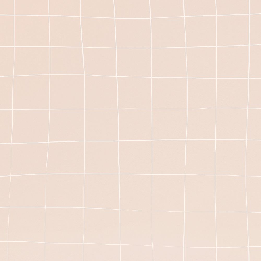 Cream distorted geometric square tile texture background