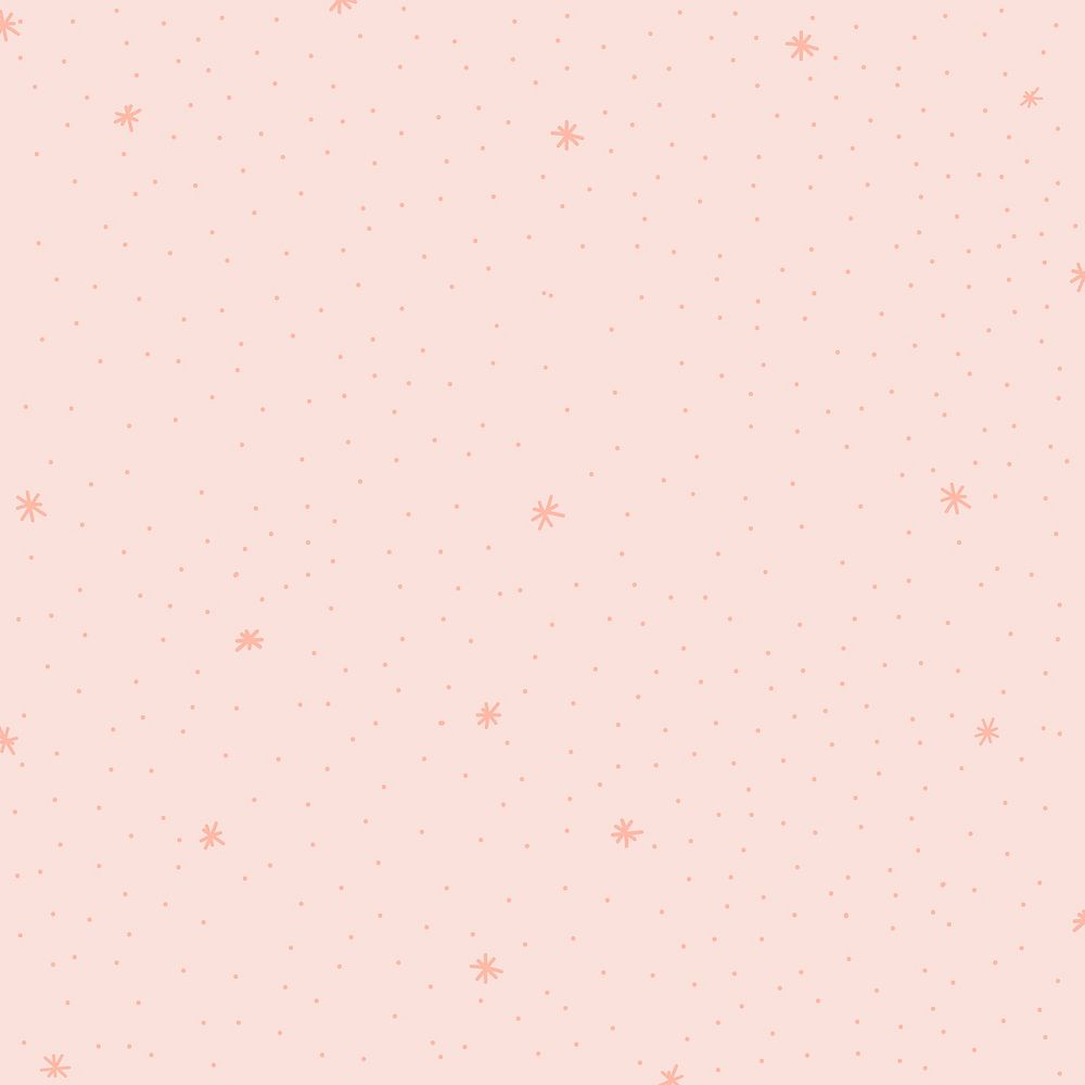 Minimal star pattern with pastel background wallpaper illustration