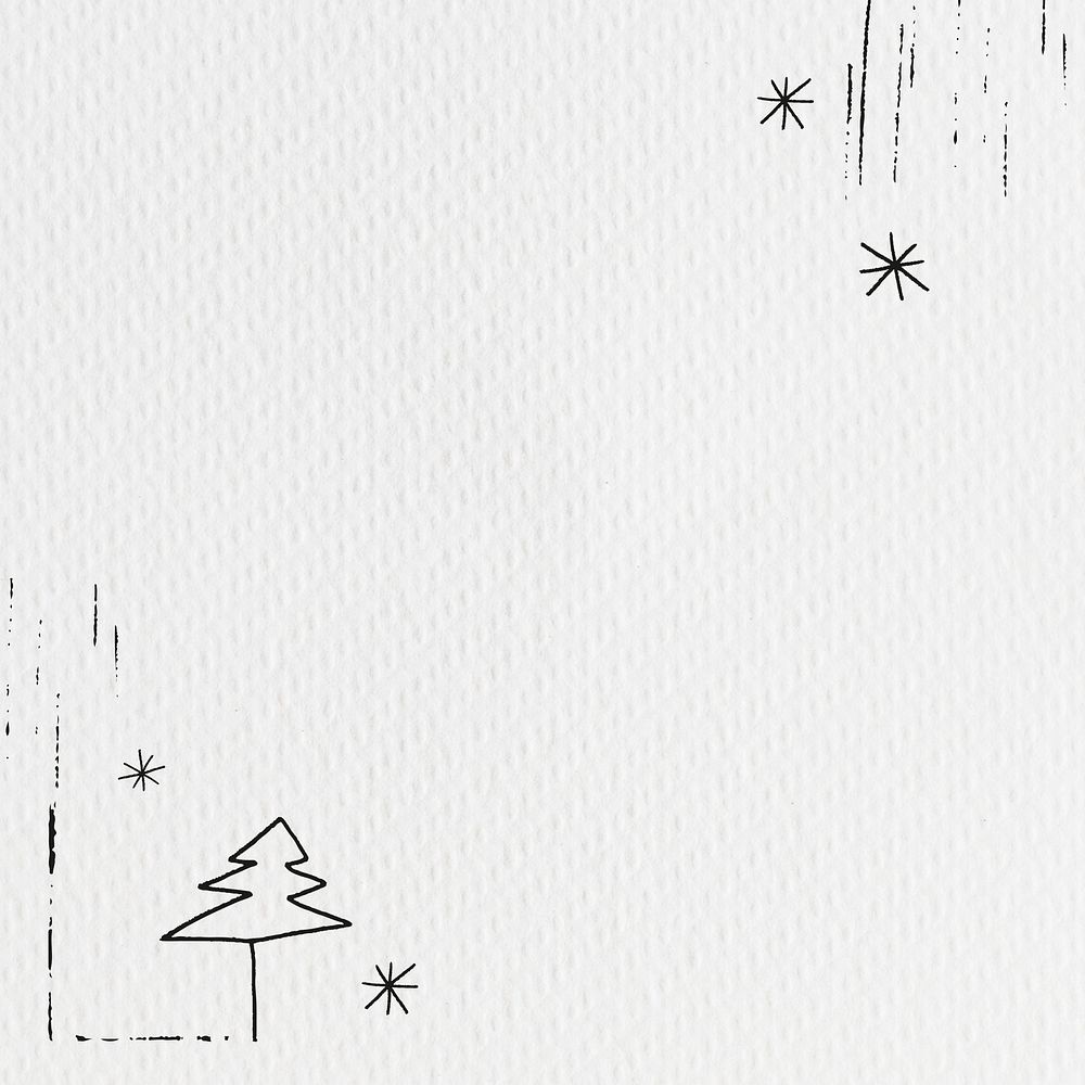 Minimal Christmas social media post background with design space