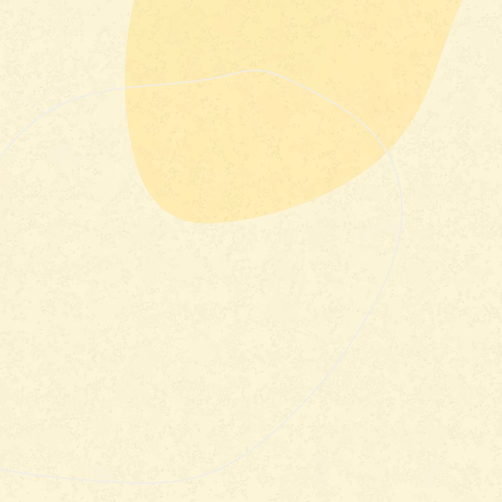 Yellow pastel vector abstract textured artwork