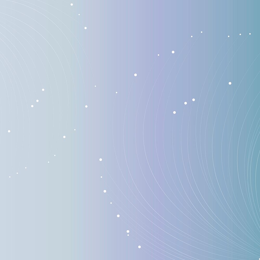 White particle lines vector futuristic gradient background