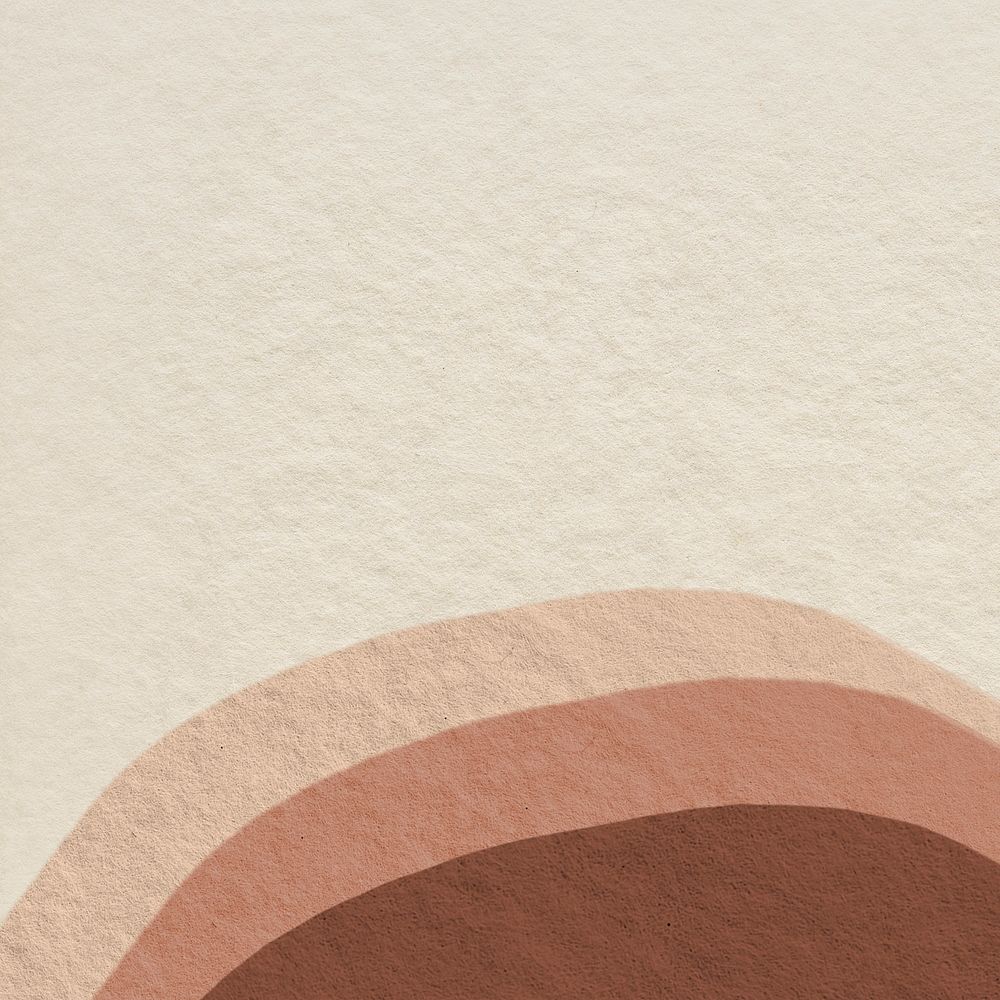 Background with semicircle in earth tone design