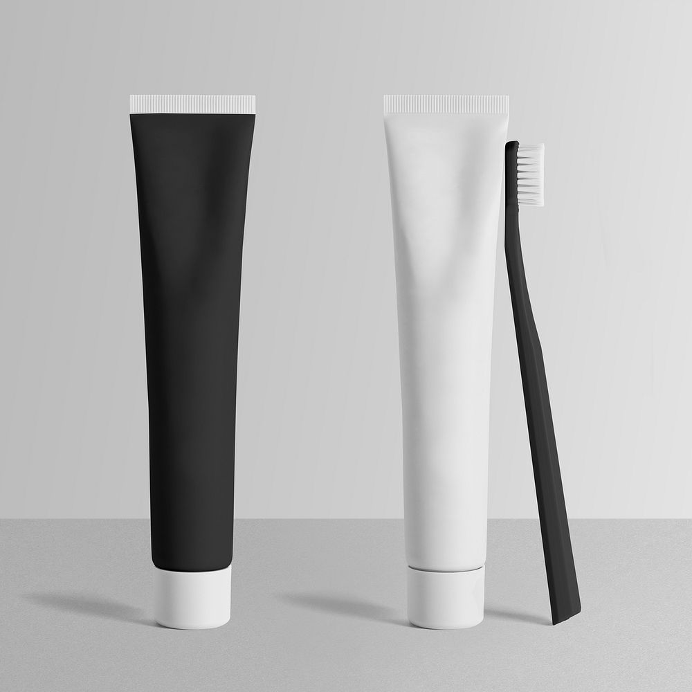 Collapsible makeup tube with design space for beauty brands