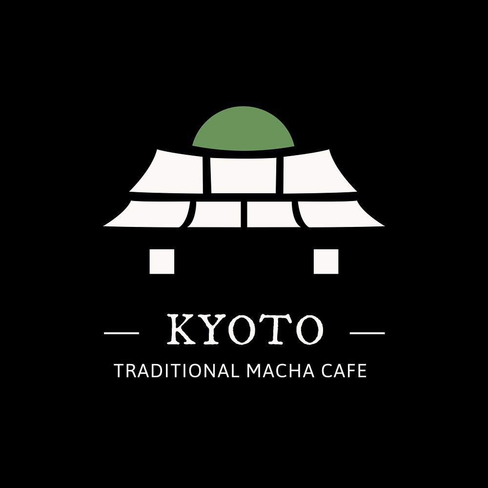 Branding logo illustration of Japanese gate