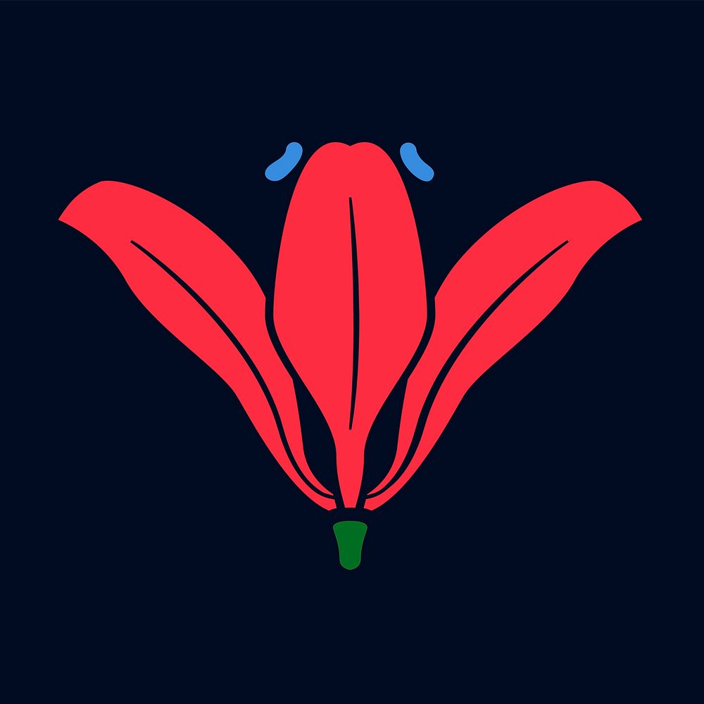 Branding icon vector illustration of flower