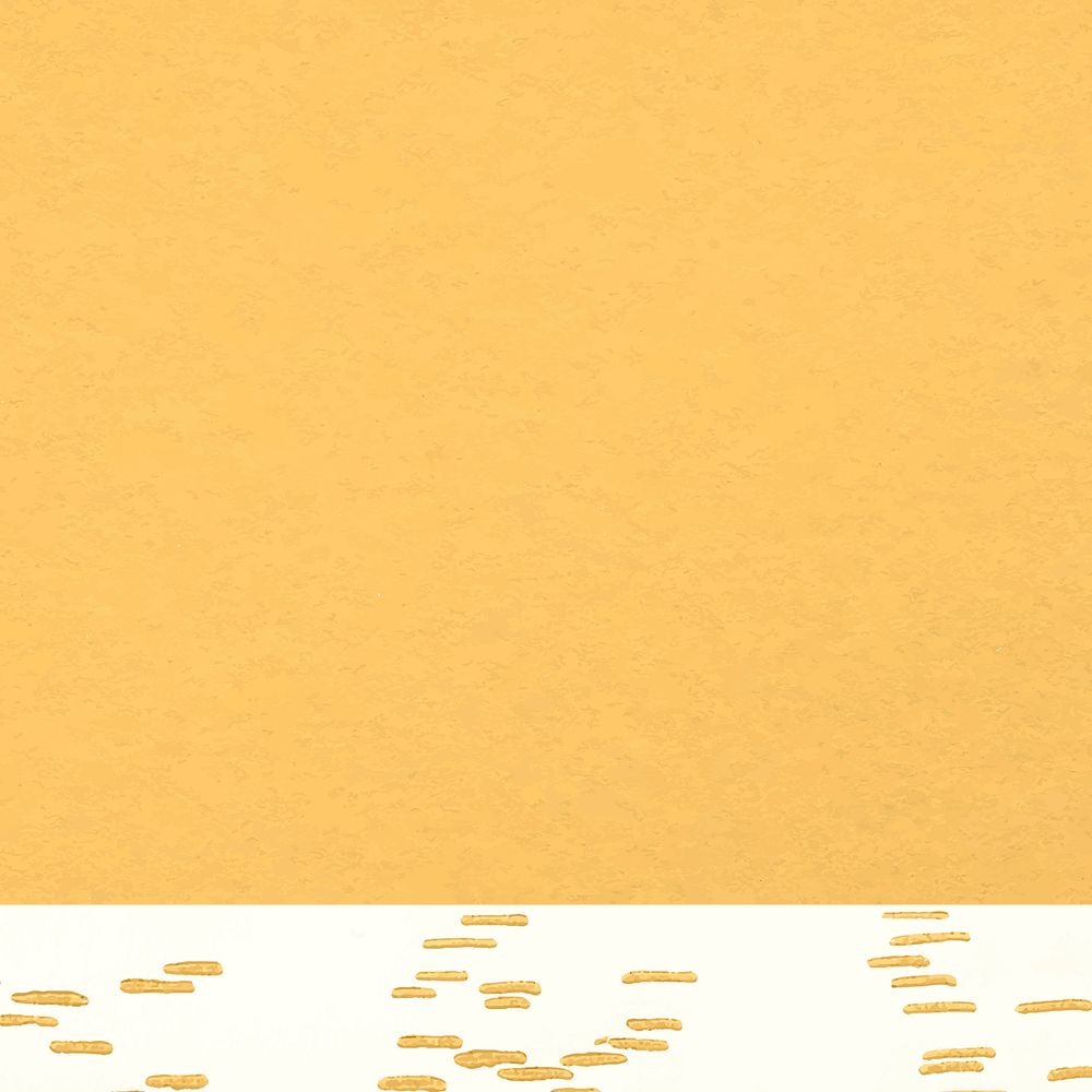 Yellow texture background vector with beige border, remixed from artworks by Moriz Jung