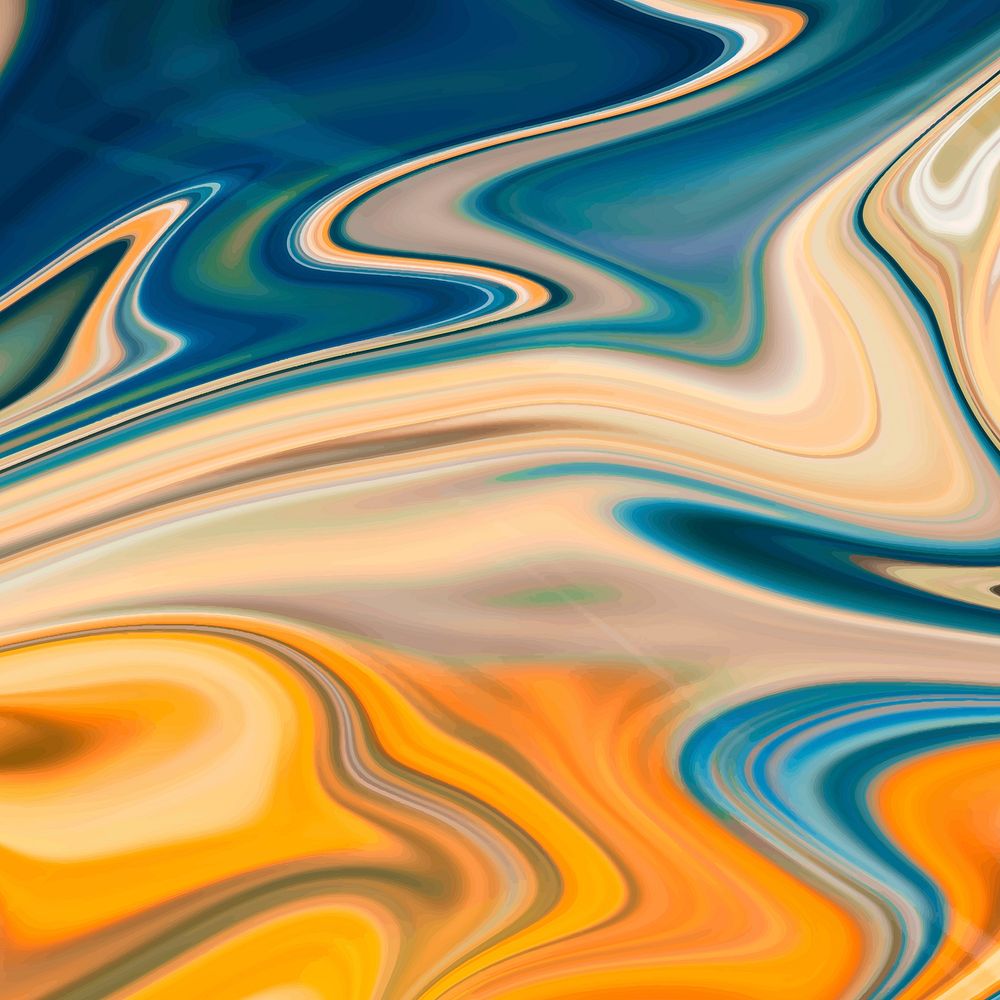 Colorful fluid art background vector