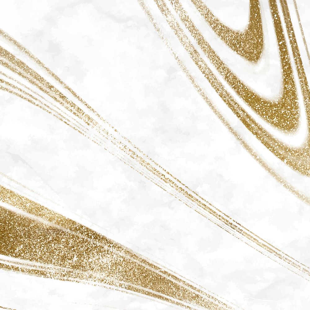 Gold alcohol ink background vector