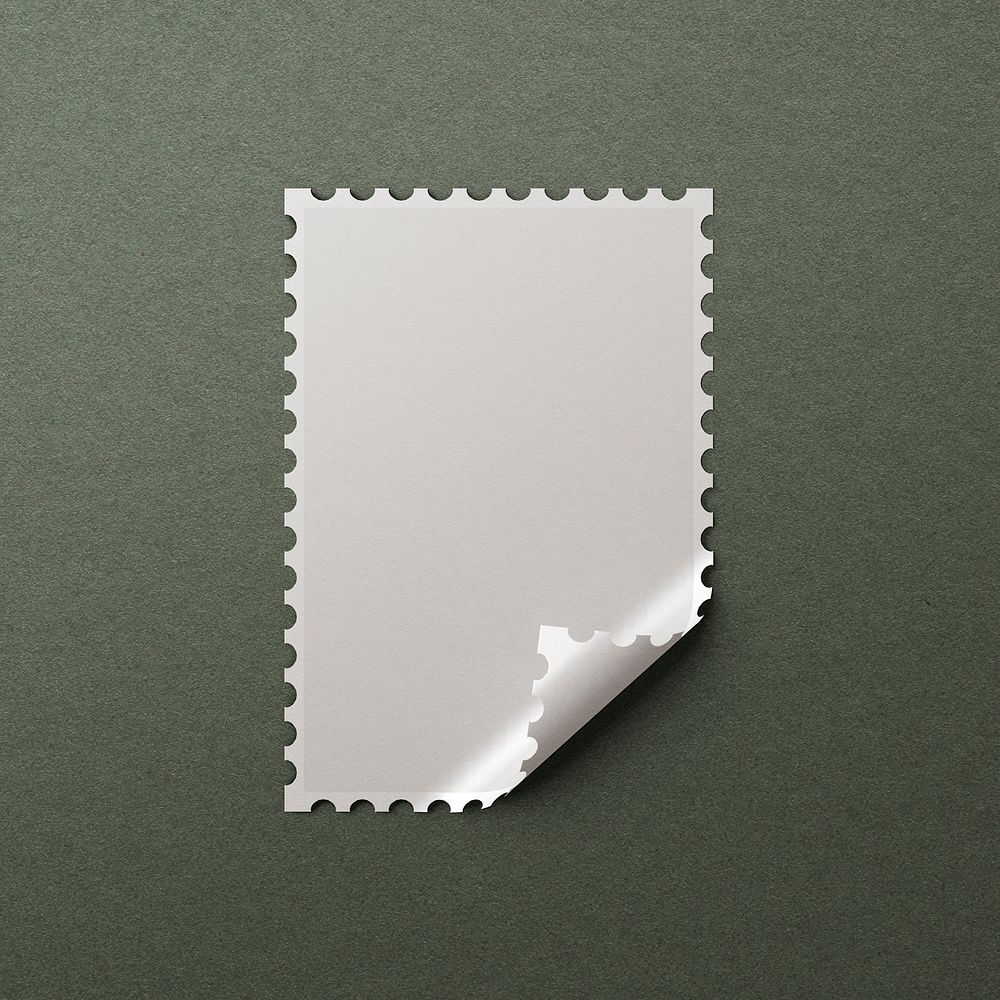 Blank stamp with copy space