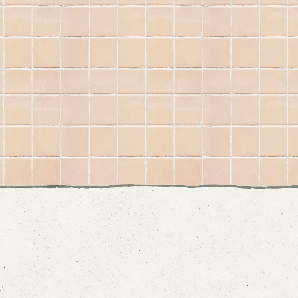 Pink bathroom wall background with design space