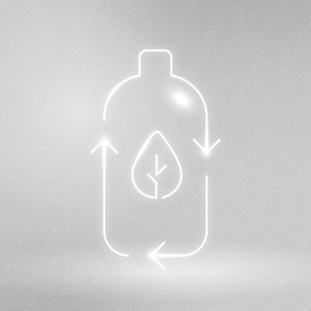 Recycling icon vector environmental conservation symbol