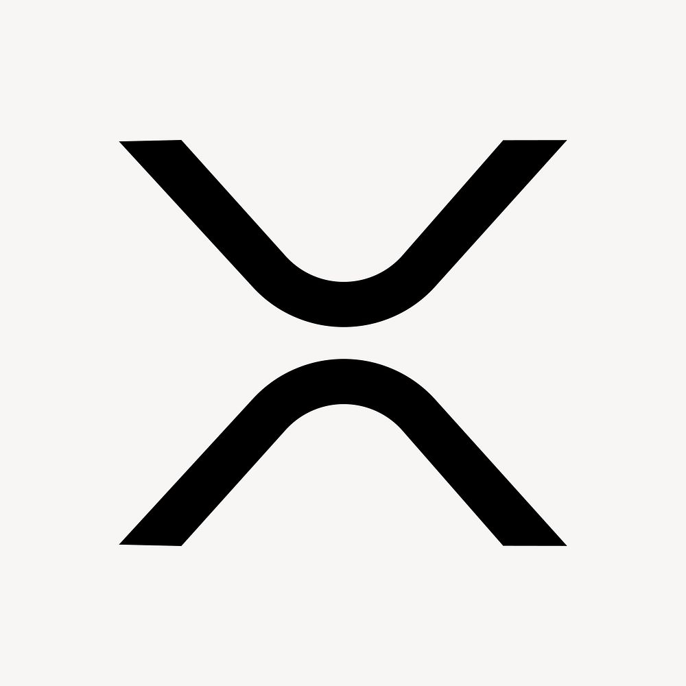 XRP blockchain cryptocurrency icon open-source finance concept
