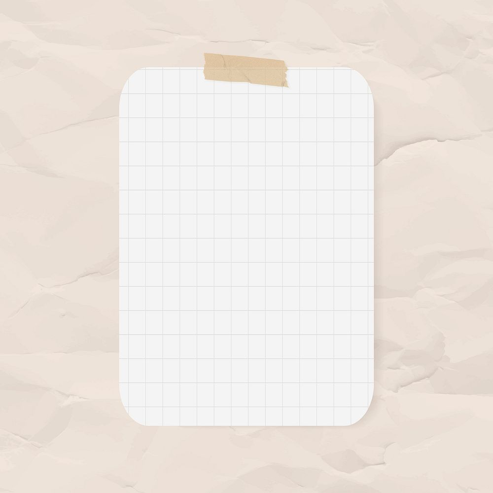 Planner stickers, grid paper element