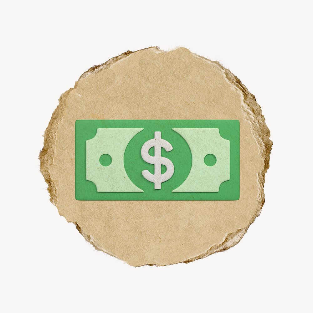 Dollar bill, money, 3D ripped | Free Photo - rawpixel