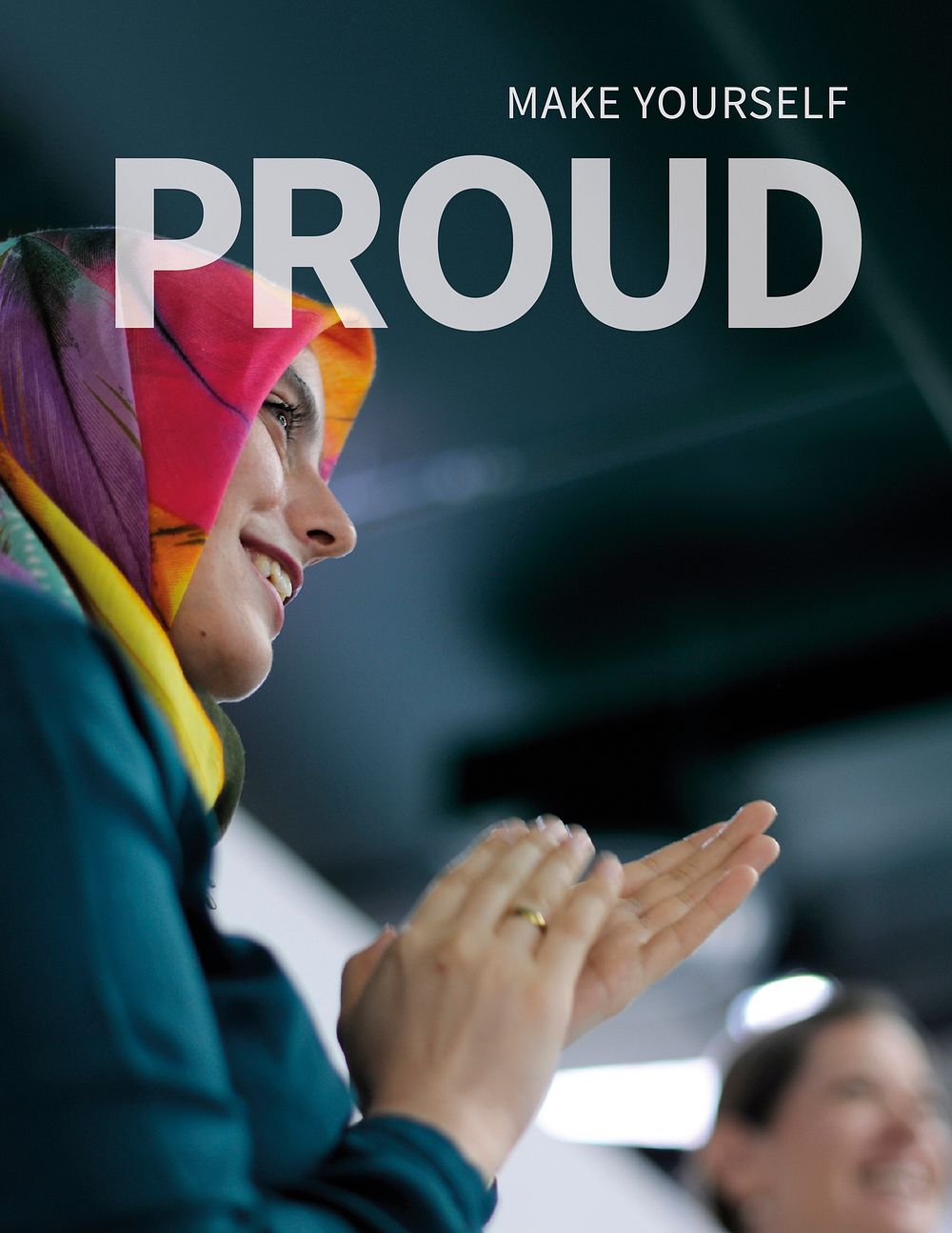 Women empowerment career with muslim ambassador inspirational quote make yourself proud