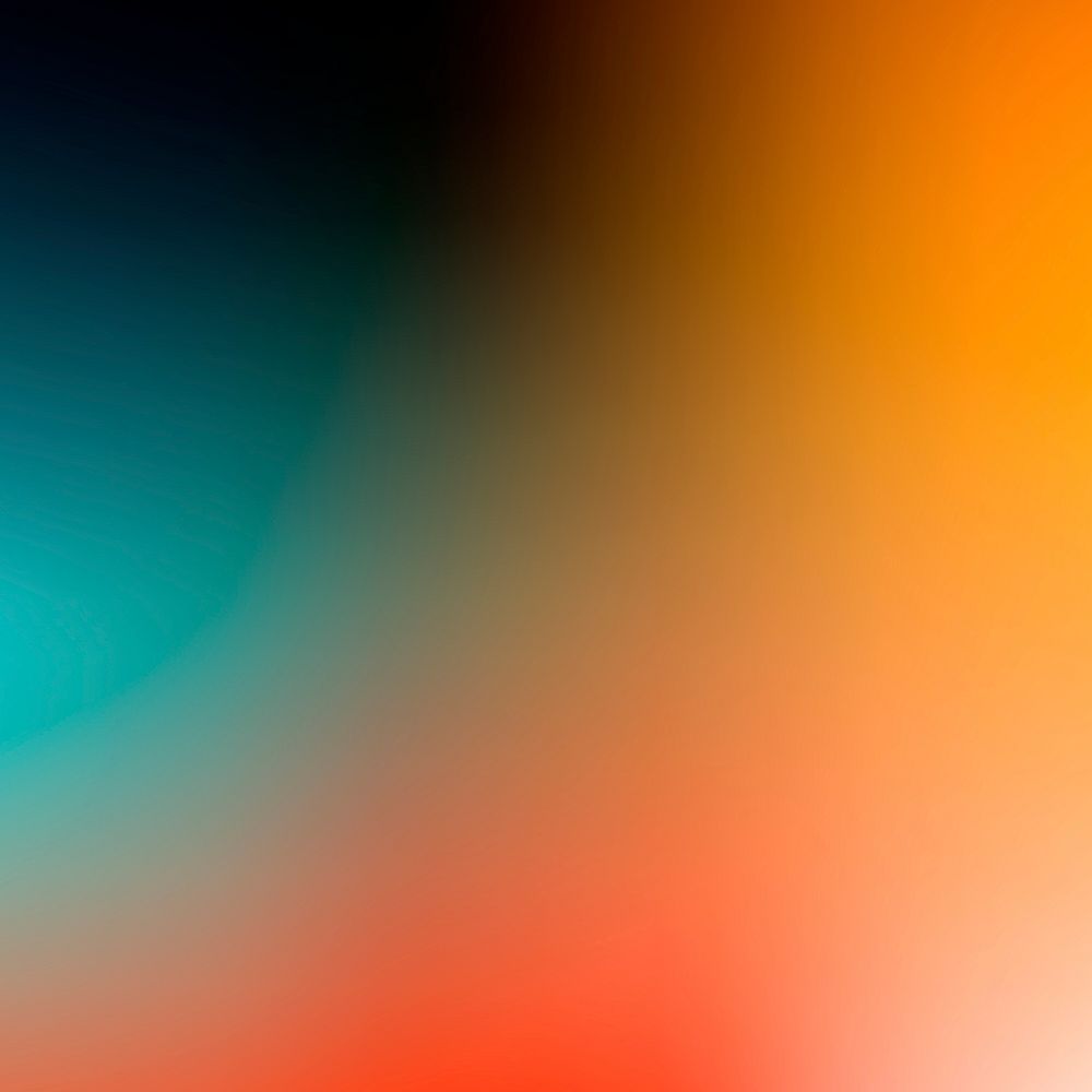 Colorful modern gradient background in orange and green