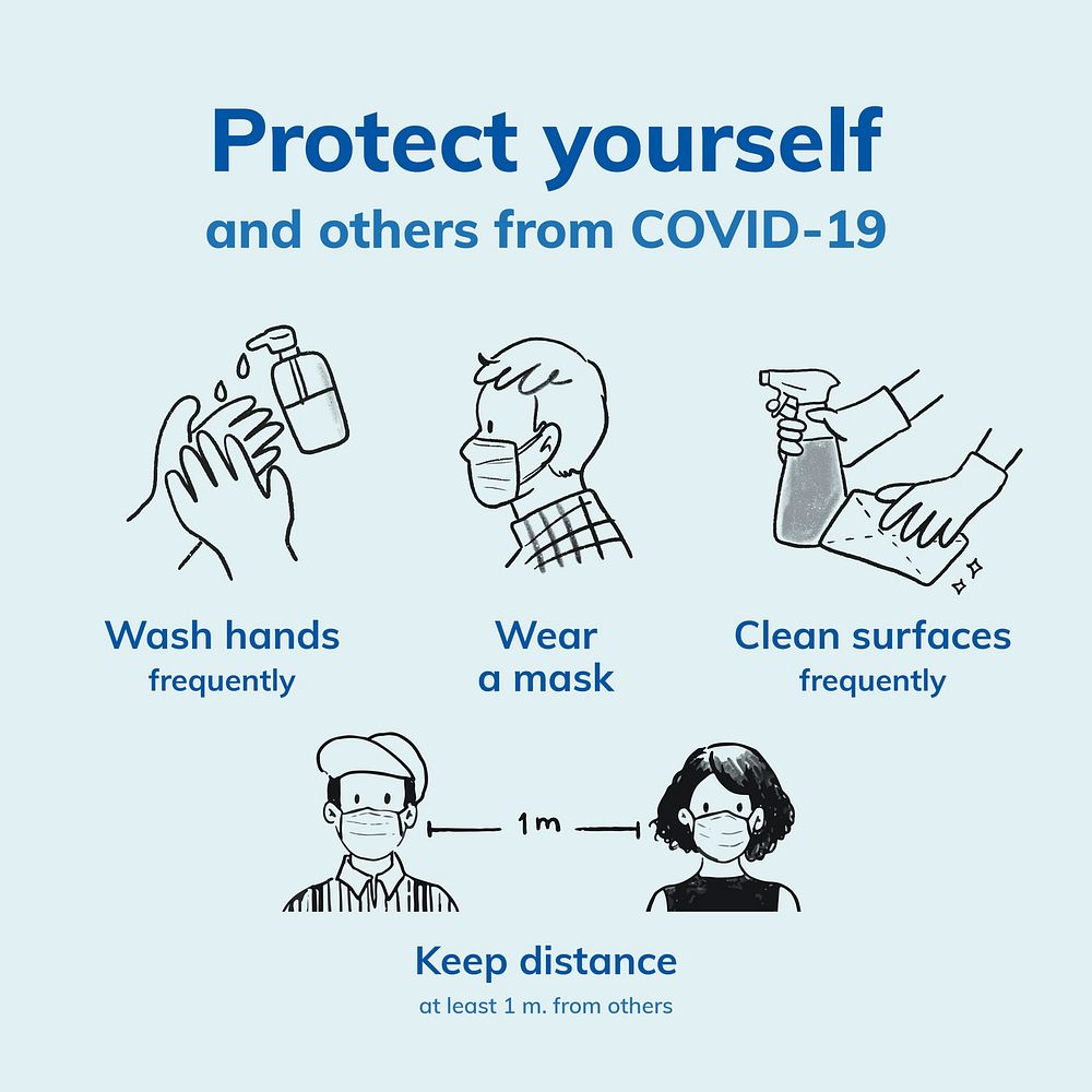 COVID 19 IG post, coronavirus prevent the spread guidance