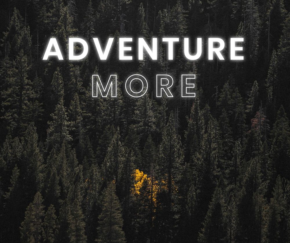 Adventure more, travel blog website template vector