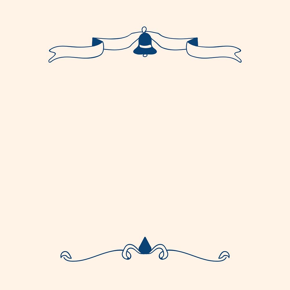 Blue feminine ornamental dividers vector
