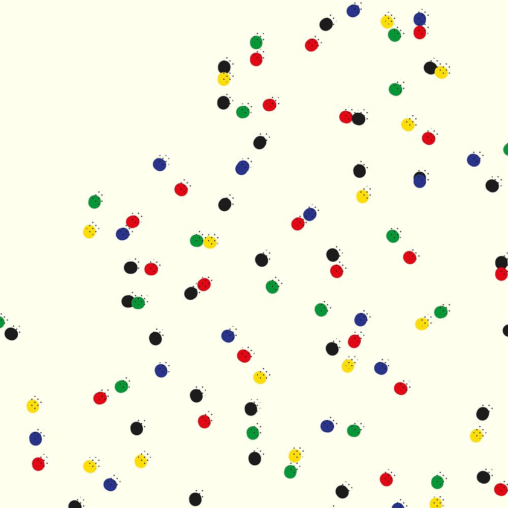 Colorful coronavirus background vector