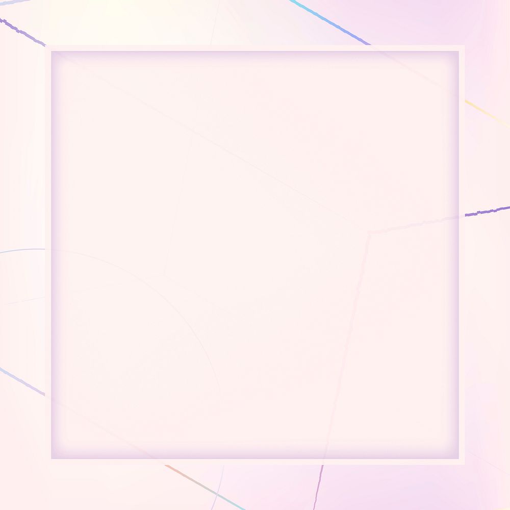 Pastel pink frame copy space