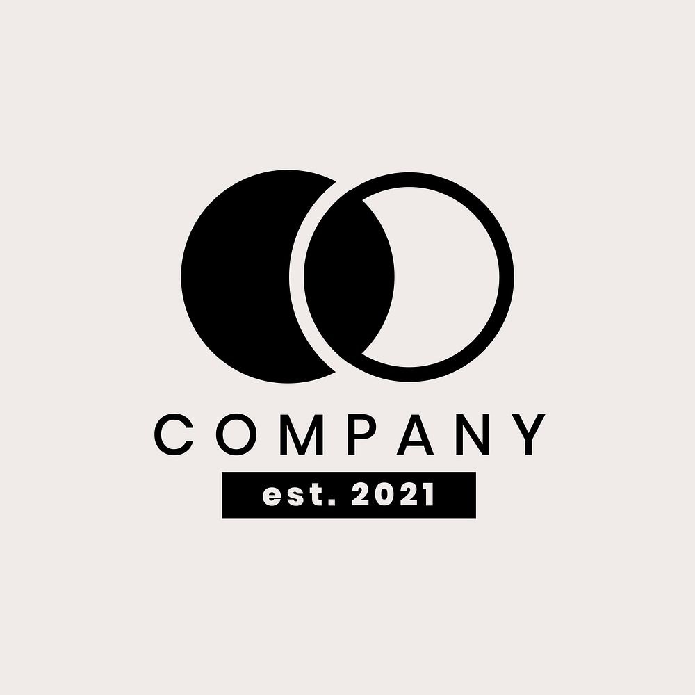 Business logo psd simple icon design