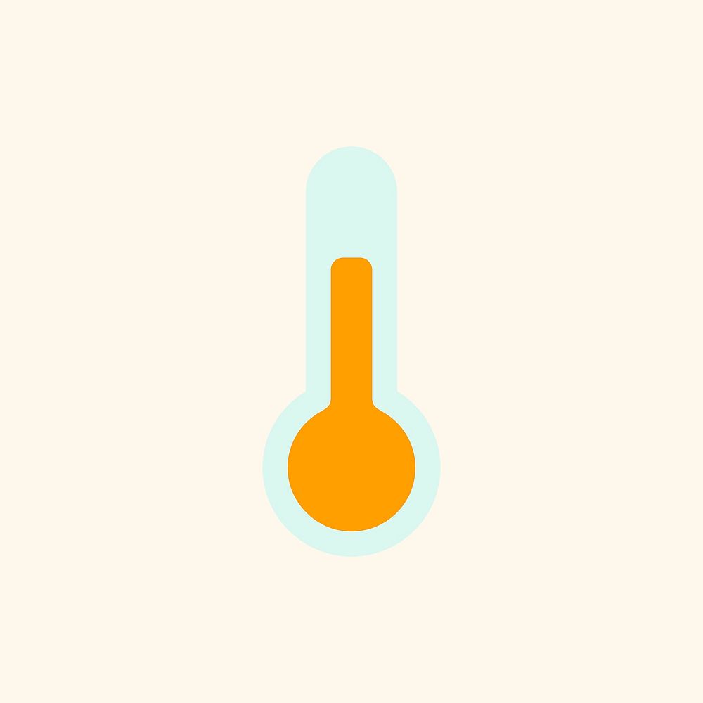 Thermometer temperature icon psd symbol