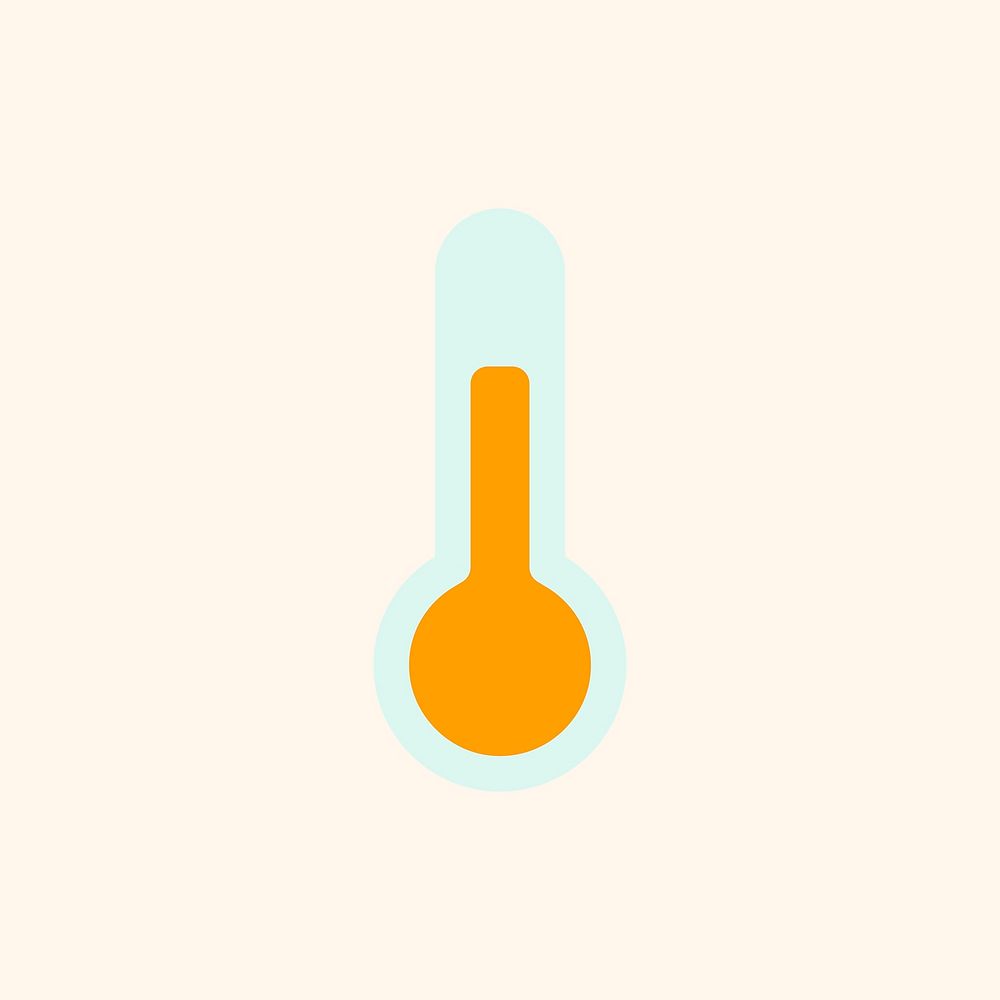 Thermometer temperature icon vector symbol