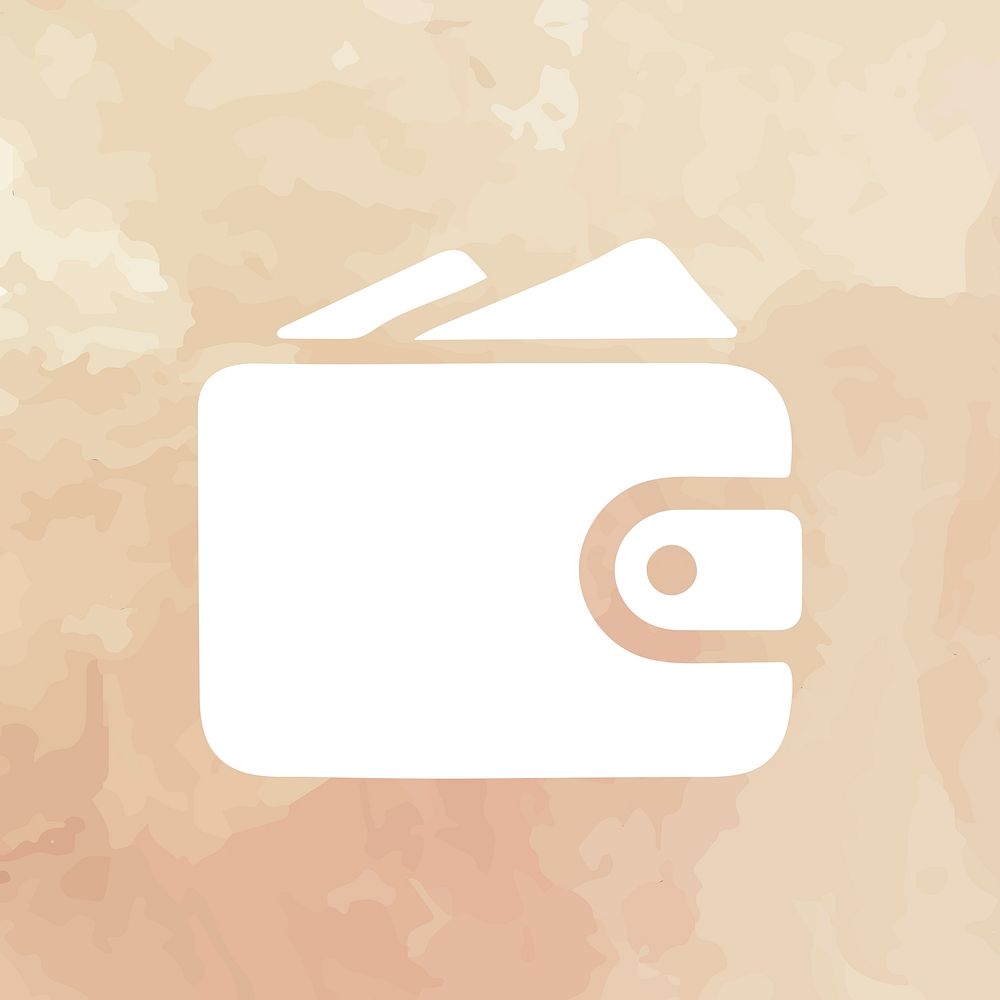 Digital payment app icon psd aesthetic wallet illustration for mobile phone