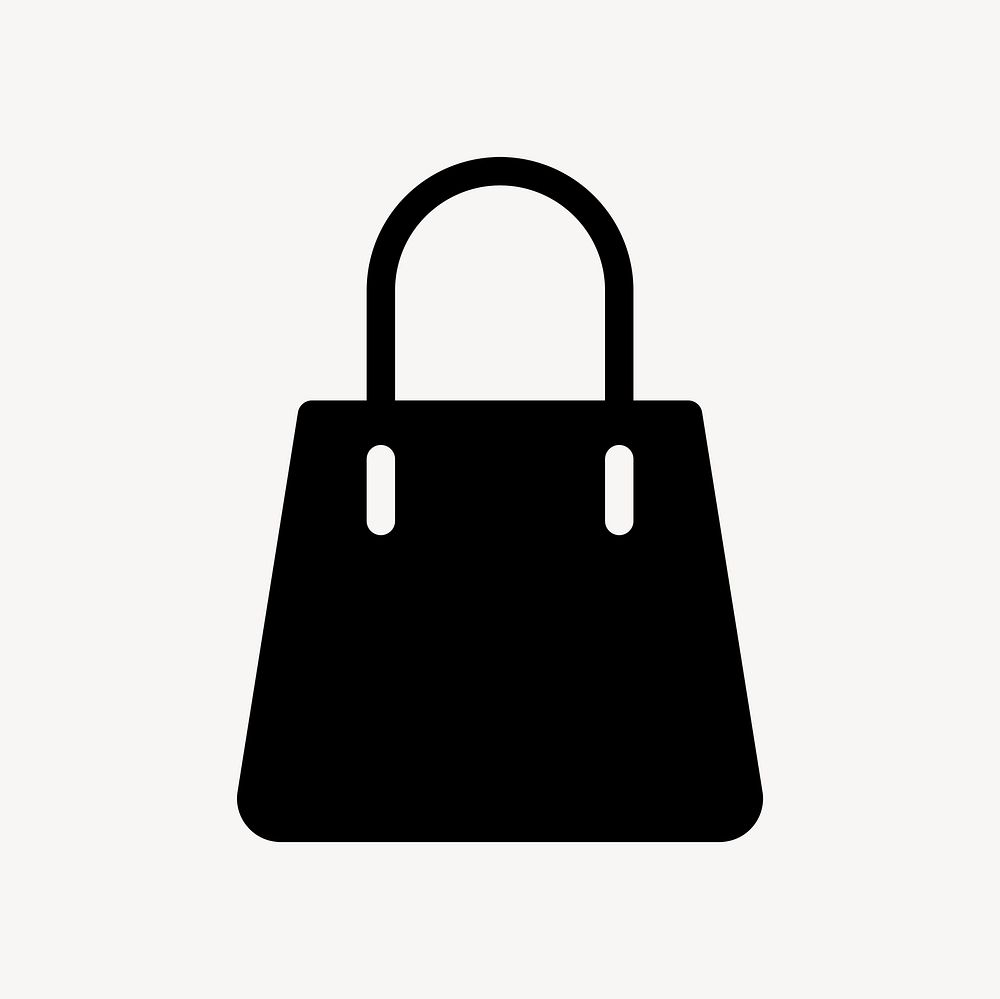 Shopping bag flat psd icon