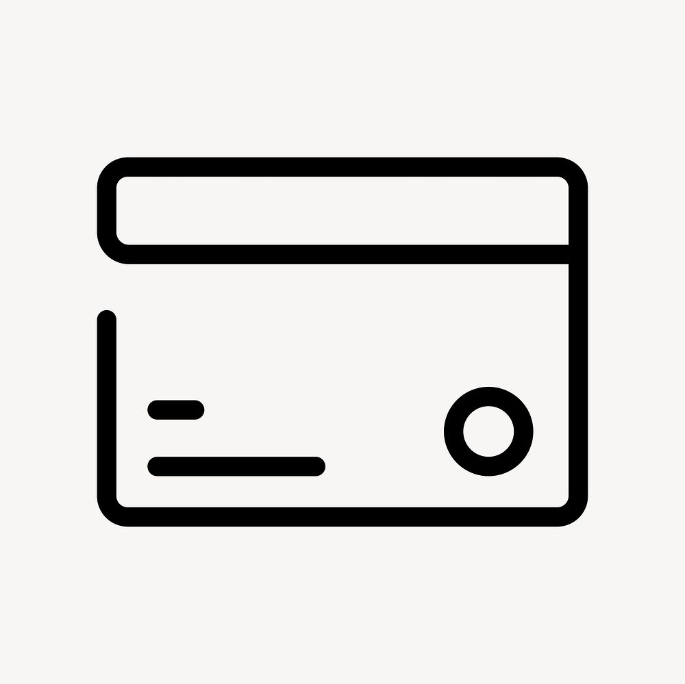Credit card finance icon psd