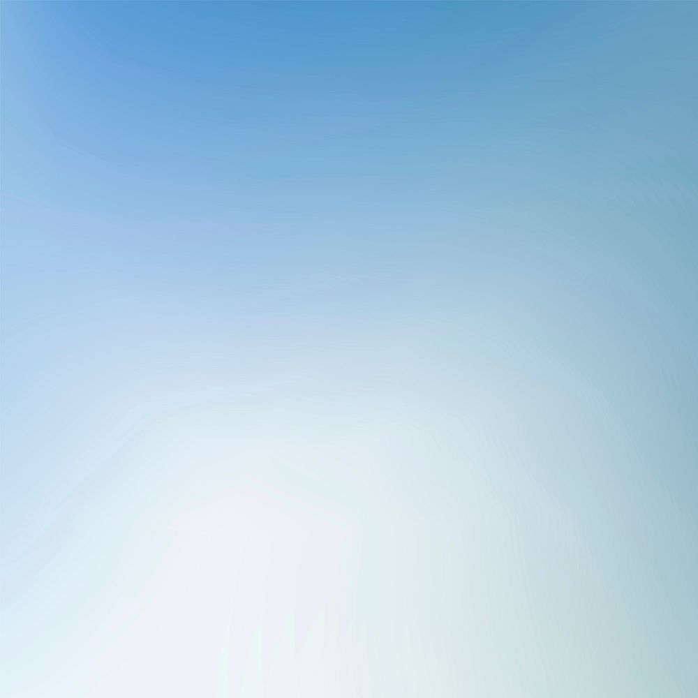 Simple gradient background vector in winter blue 
