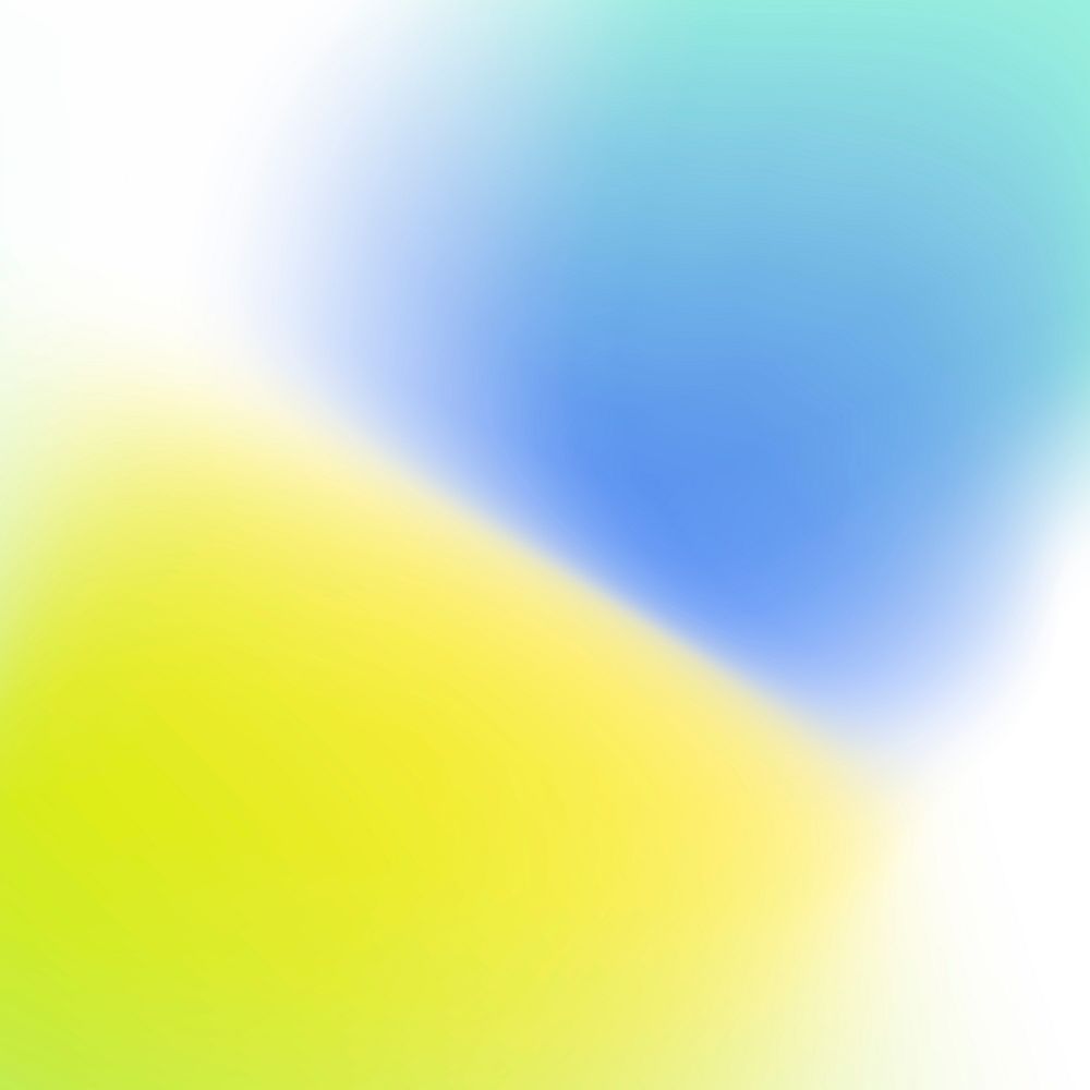 Abstract blue and yellow mesh gradient background
