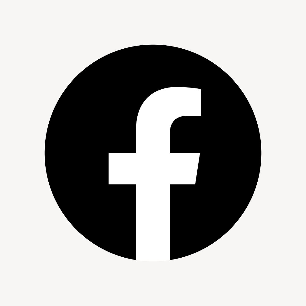 Facebook flat graphic icon for social media in psd. 7 JUNE 2021 - BANGKOK, THAILAND