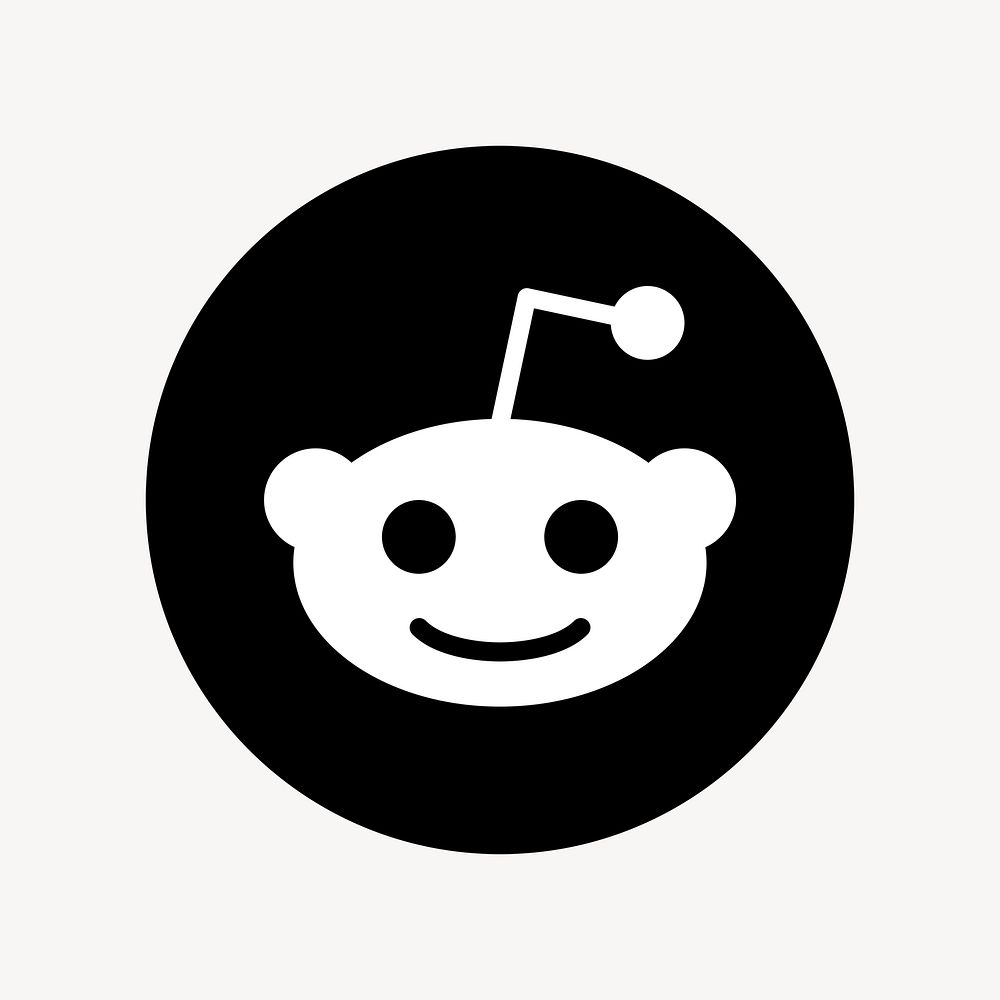 Reddit flat graphic icon for social media in psd. 7 JUNE 2021 - BANGKOK, THAILAND